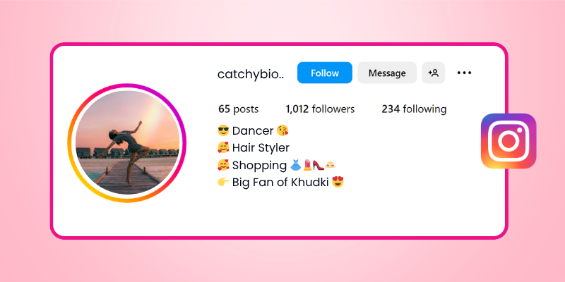 Dance Instagram Bio