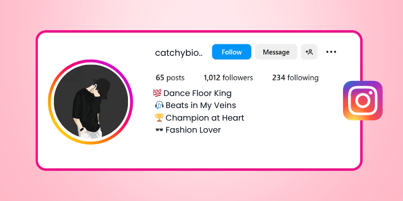 Dance Instagram Bio