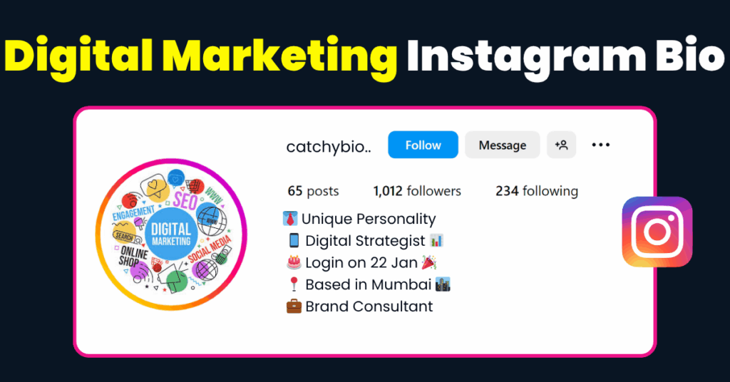 Digital Marketing bio