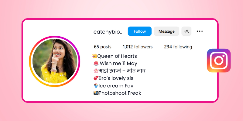 Marathi Instagram Bio