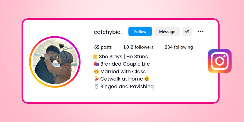Instagram Bio for Married Girls