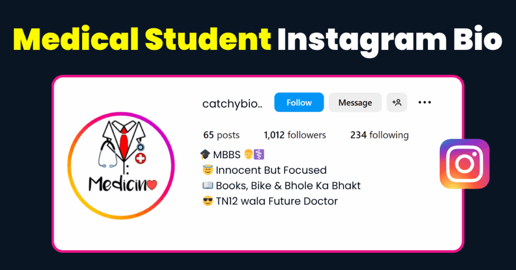Medical Student bio