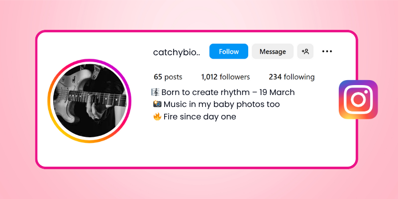 Music Lover Instagram Bio