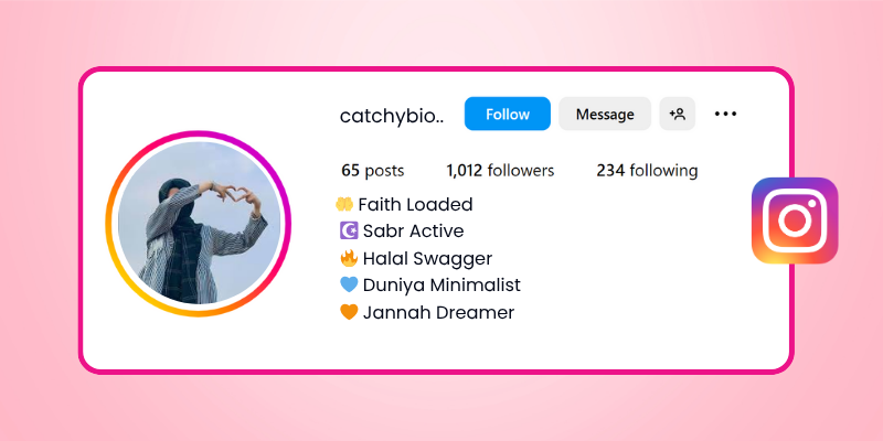 Instagram Bio For Muslim