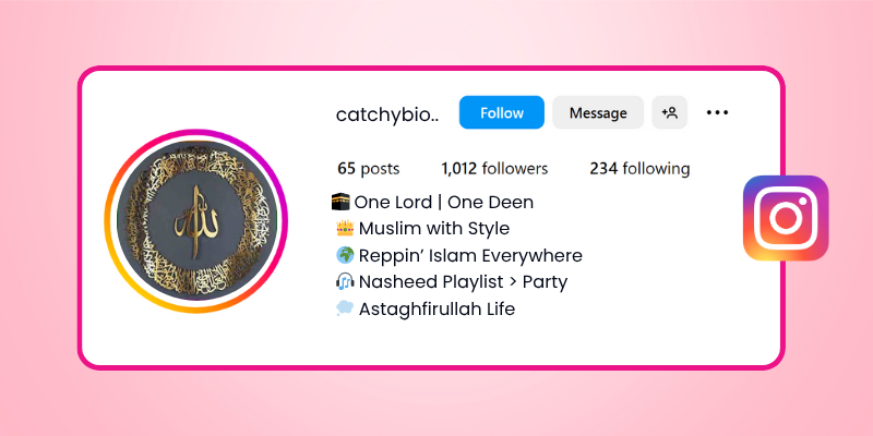 Instagram Bio For Muslim