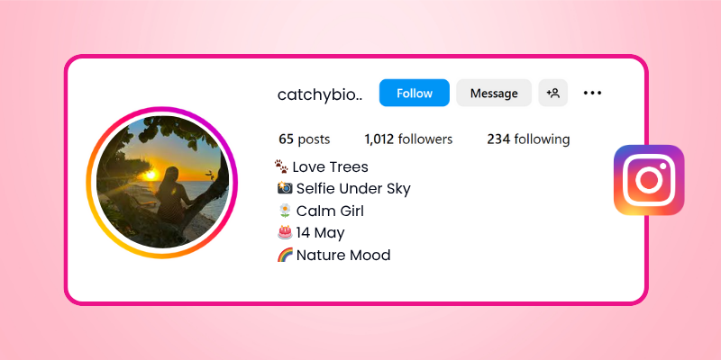 nature bio for instagram
