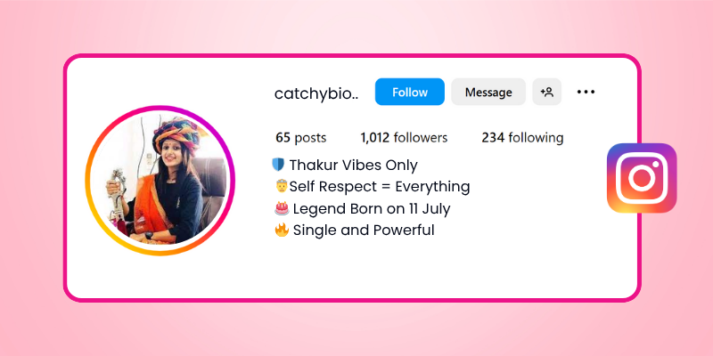 Instagram Bio for Rajput
